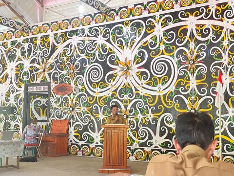 sambutan dari Kepala Desa